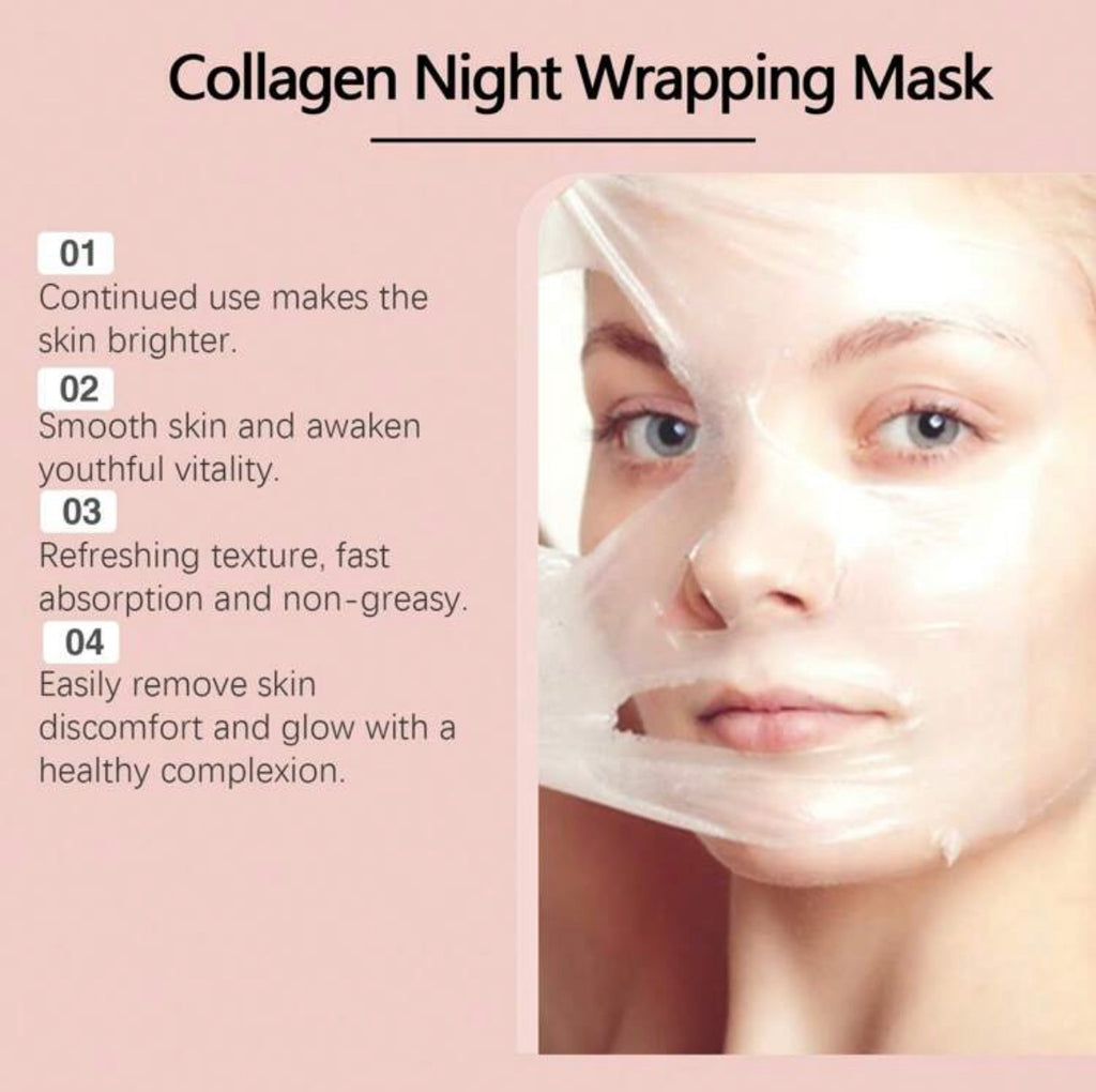 Collagen face mask