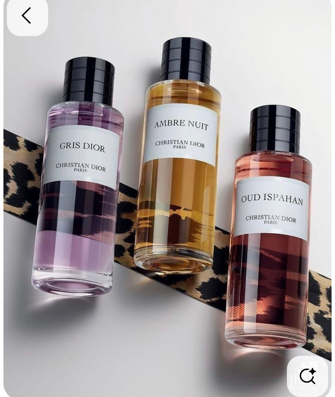 Gris Dior/AMBRE NUIT/AUD ISPAHAN (combo)