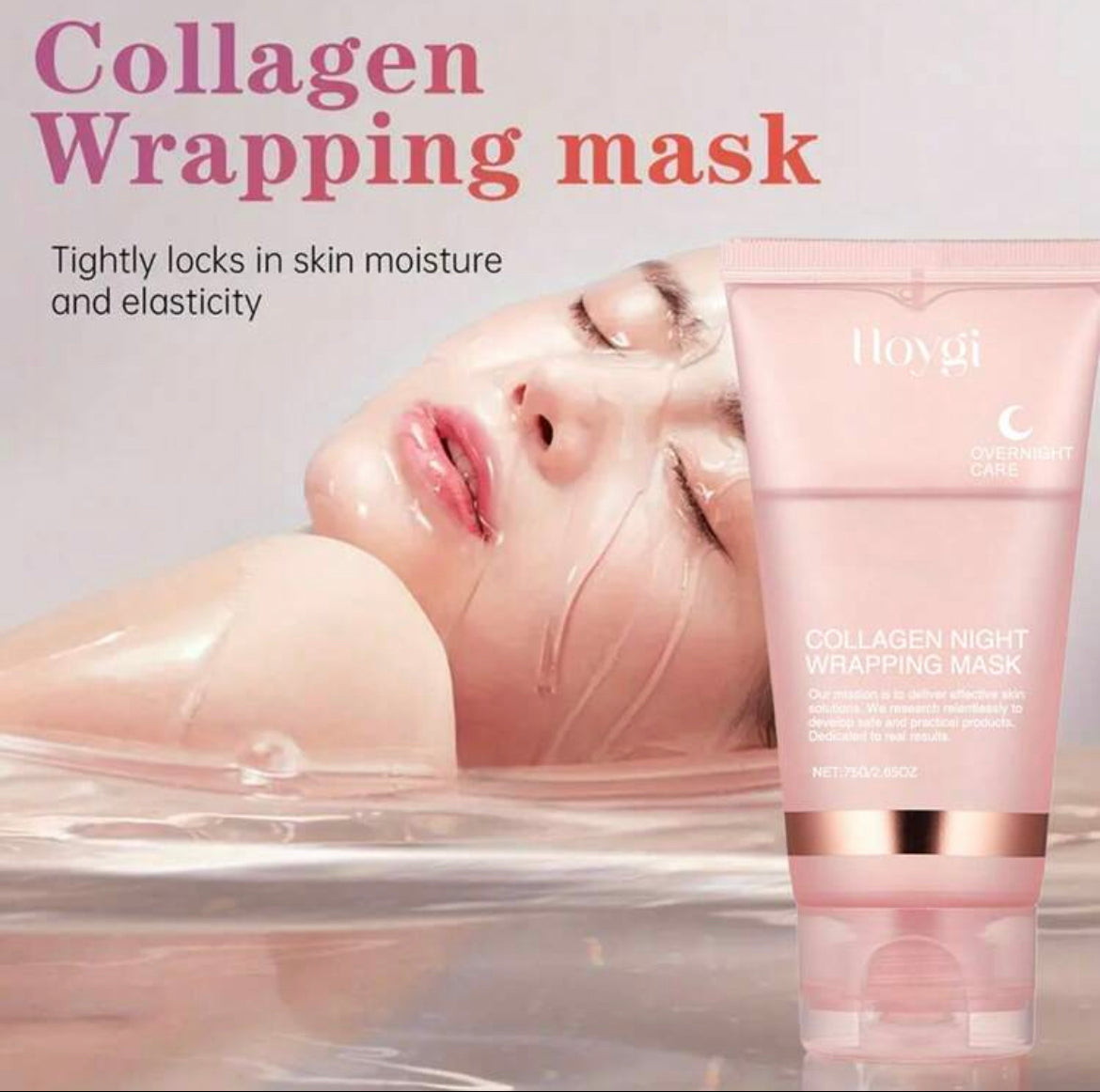 Collagen face mask